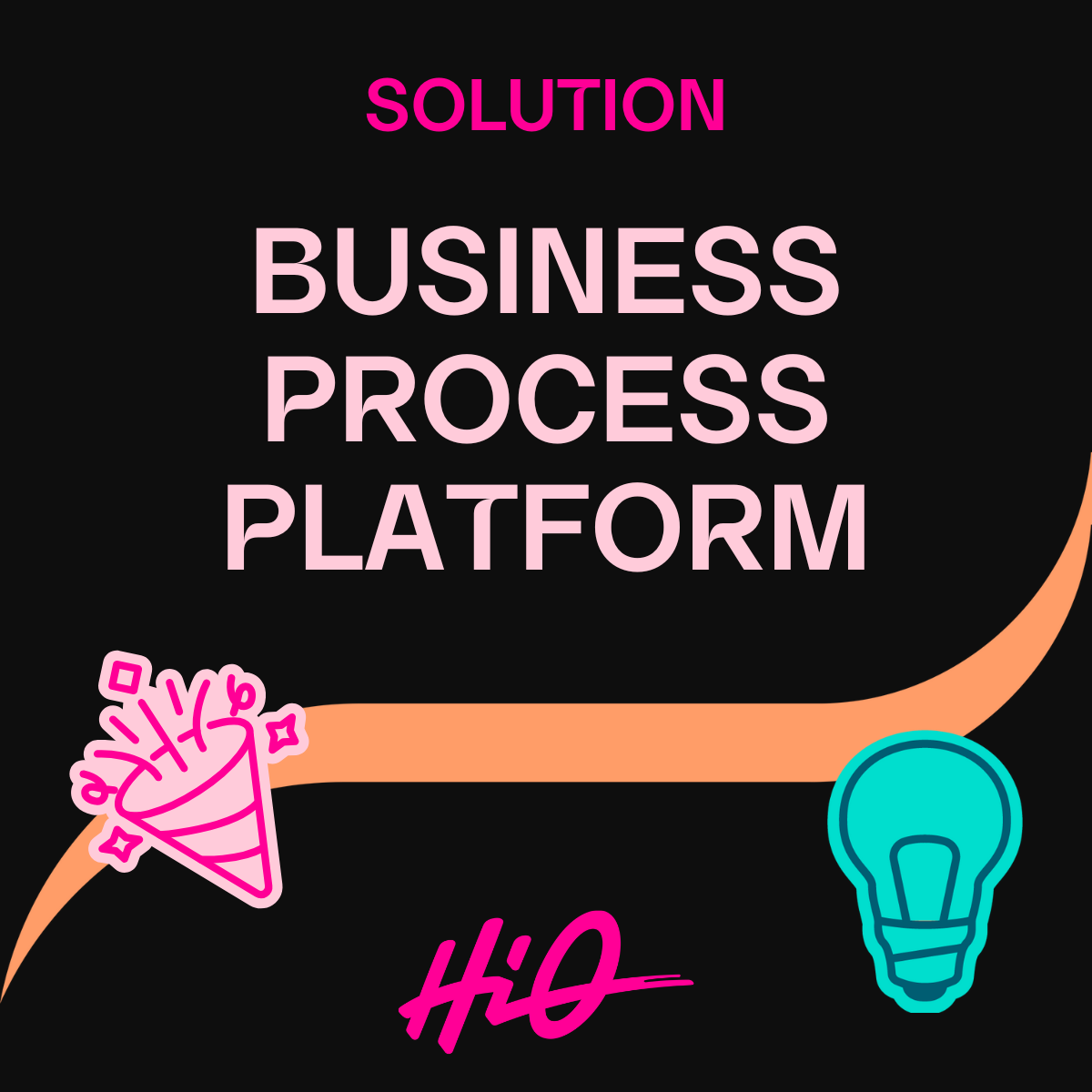 The HiQ solution named Business Process Platform enables companies to optimize their business processes for more efficiency and success.